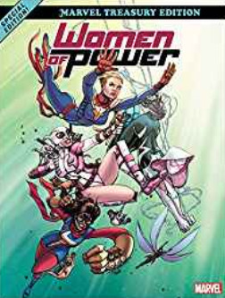 Heroes of Power: The Women of Marvel: All-New Marvel Treasury Edition by Gurihiru, Jason Latour, Robbi Rodriguez, Mark Waid, G. Willow Wilson, Alan Davis, Christopher Hastings, Danilo Beyruth