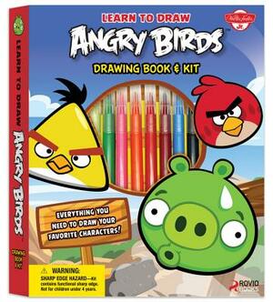 Learn to Draw Angry Birds [With Protractor and Double-Sided Colored Pencils and Eraser and Sharpener and Marker and Paper] by 