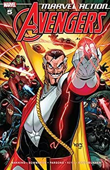 Marvel Action Avengers (2018-) #5 by Matthew K. Manning, Jon Sommariva