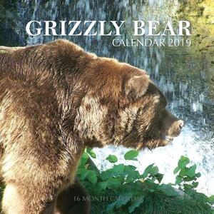 Grizzly Bear Calendar 2019: 16 Month Calendar by Mason Landon