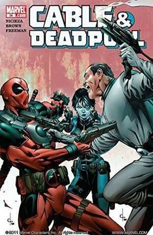 Cable & Deadpool #28 by Jeremy Freeman, Reilly Brown, Fabian Nicieza