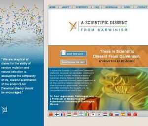 A Scientific Dissent from Darwinism by Mae-Wan Ho, Fazale Rana, Emil Paleček, Ralph Seelke, Richard Anderson, Douglas Axe, Khawar Sohail Siddiqui, Discovery Institute, Raul O. Leguizamon, İrfan Yılmaz, Alan H. Linton, David W. Forslund, Philip S. Skell, Maciej Giertych, Marcos N. Eberlin, Ferenc Jeszenszky, Robert W. Bass, Muzaffar Iqbal, Michael J. Behe, Daniel W. Heinze, Guillermo González, Jonathan Wells, Donald L. Ewert, William A. Dembski, Richard M. Sternberg, Jed C. Macosko, Mubashir Hanif, David Snoke, John Hey, Donald E. Johnson, Paul Ashby, Stanley N. Salthe, Henry Schaefer, M.M. Ninan, Lev Beloussov, Sergey I. Vdovenko, Vladimir L. Voeikov, Seyyed Imran Husnain, Mehmet Pakdemirli, K. Mosto Onuoha, Omer Faruk Noyan, Rafi Ahmed, Jeffrey M. Schwartz, Eugene Buff, Giuseppe Sermonti, David Chapman, Dean H. Kenyon, Lyle H. Jensen, Caroline Crocker, Stephen C. Meyer, Denis Fesenko