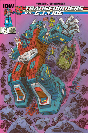 Transformers vs G.I. Joe, Vol. 2 by John Barber, Tom Scioli