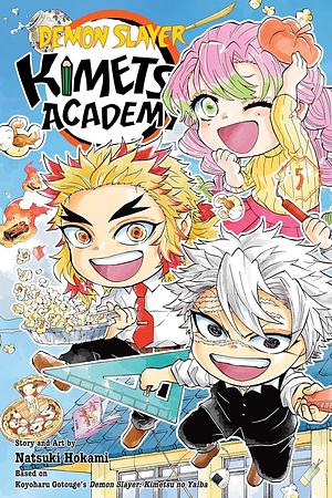 Demon Slayer: Kimetsu Academy, Vol. 5 by Natsuki Hokami, Koyoharu Gotouge