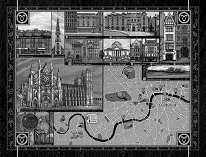 London map by Cassandra Clare