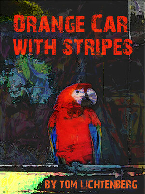 Orange Car With Stripes by Tom Lichtenberg