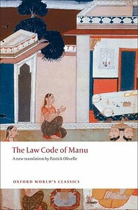 The Law Code of Manu by 