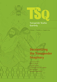 Decolonising the Transgender Imaginary by Salvador Vidal-Ortiz, Aizen Z. Aizura, Marcia Ochoa, Carsten Balzer/Carla LaGata, Trystan T. Cotten