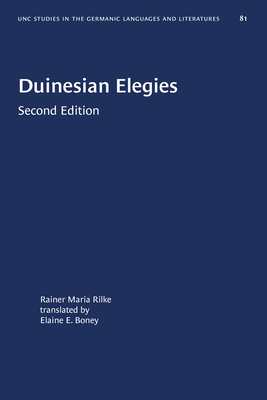 Duinesian Elegies by Rainer Maria Rilke