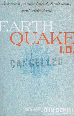 Earthquake I.D. by John Domini