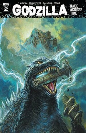 Godzilla: Rage Across Time #2 (of 5) by Tadd Galusha, Bob Eggleton, Chris Mowry