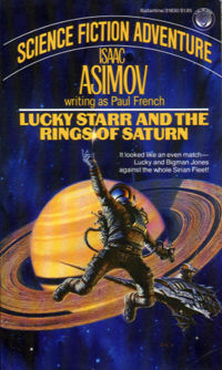 Lucky Starr and the Rings of Saturn by Paul French, Isaac Asimov