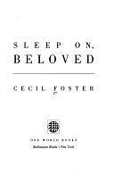 Sleep On, Beloved by Cecil Foster