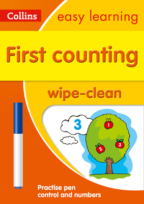 Collins Easy Learning Preschool - First Counting Age 3-5 Wipe Clean Activity Book by Collins Easy Learning