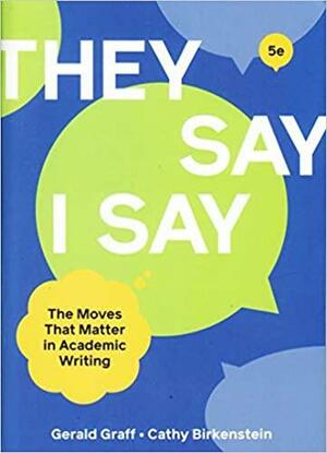 They Say / I Say | 5e | Review Copy by Cathy Birkenstein, Gerald Graff