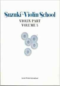 Suzuki Violin School, Vol 5: Violin Part by Shinichi Suzuki