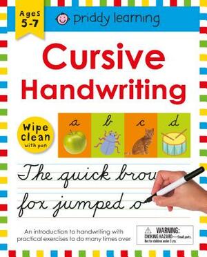 Wipe Clean Workbook: Cursive Handwriting by Roger Priddy