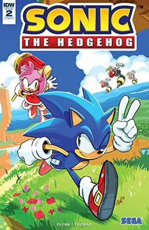 Sonic The Hedgehog (2018-) #2 by Ian Flynn, Adam Thomas
