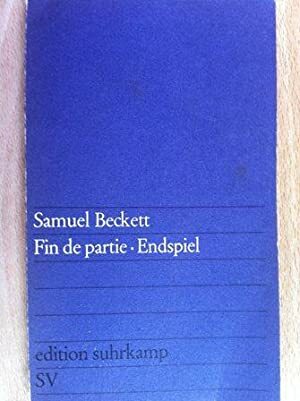 Fin de Partie ; Endspiel by Samuel Beckett