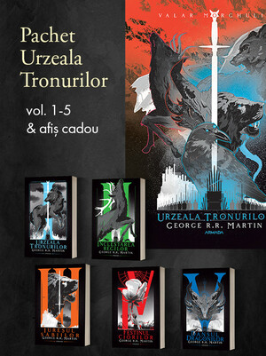 Pachet Urzeala Tronurilor 1-5 (ed. 2020) by George R.R. Martin