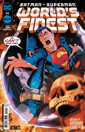 Batman / Superman: World's Finest #24 by Dan Mora, Mark Waid, Tamra Bonvillain