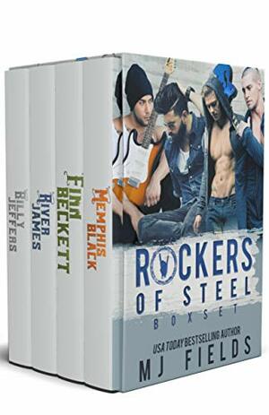 Rockers of Steel Boxset: Memphis Black / Finn Beckett / River James / Billy Jeffers by MJ Fields