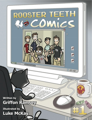 Rooster Teeth Comics Year One by Burnie Burns, Luke McKay, Geoff Ramsey, Griffon Ramsey