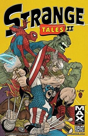 Strange Tales Vol. 2 #1 (of 3) by Jillian Tamaki, Frank Santoro, Rafael Grampá, Kate Beaton, Jhonen Vásquez, Kevin Huizenga, Dash Shaw, Nick Bertozzi, José Villarrubia, Gene Luen Yang, Shannon Wheeler, The Perry Bible Fellowship, Jeff Lemire