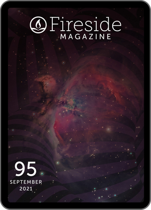 Fireside Magazine Issue 95, September 2021 by Abra Staffin-Wiebe, Hal Y. Zhang, Eleanor R. Wood, Yanni Kuznia, Kate Francia