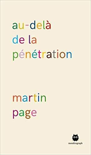 Au-delà de la pénétration by Martin Page
