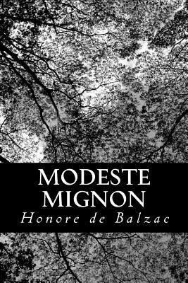 Modeste Mignon by Honoré de Balzac