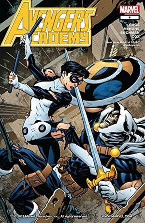 Avengers Academy #9 by Mike McKone, Christos Gage, Rebecca Buchman