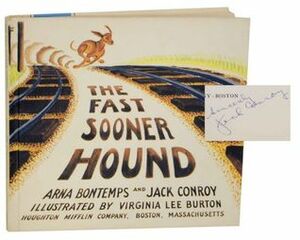 The Fast Sooner Hound by Virginia Lee Burton, Arna Bontemps, Jack Conroy