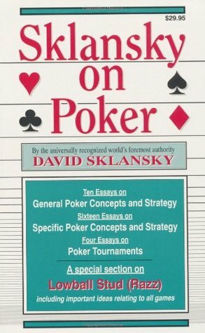 Sklansky on Poker by David Sklansky