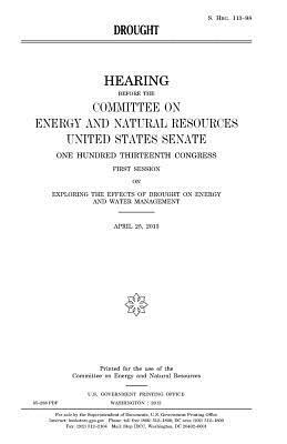 Drought by United States Congress, United States Senate, Committee on Energy and Natur Resources