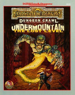 Undermountain: The Lost Level by Steven E. Schend