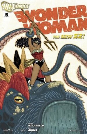 Wonder Woman (2011-2016) #5 by Tony Akins, Brian Azzarello, Cliff Chiang, Matthew Wilson, Jared K. Fletcher