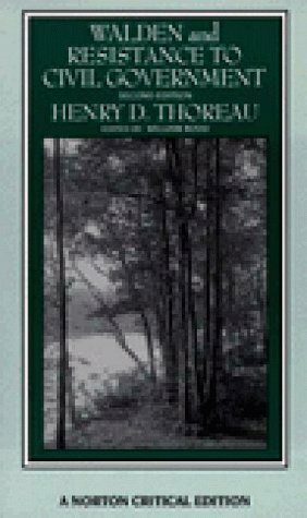 Walden & Resistance to Civil Government (Critical Edition) by Henry David Thoreau, William John Rossi, William Rossi, Owen Thomas