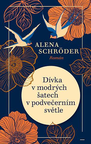 Dívka v modrých šatech v podvečerním světle by Alena Schröder