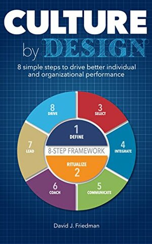 Culture by Design: 8 simple steps to drive better individual and organizational performance by David Friedman