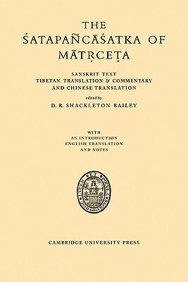 The Satapancasatka of Matrceta by D. R. Shackleton Bailey