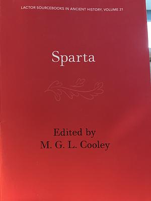 Sparta by M. G. L. Cooley