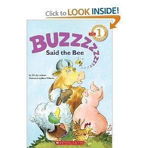 Buzzz.... Said the Bee by Wendy Cheyette Lewison, Wendy Cheyette Lewison