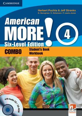 American More! Six-Level Edition Level 4 Combo with Audio CD/CD-ROM by Jeff Stranks, Herbert Puchta, Günter Gerngross