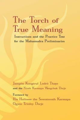 Torch of True Meaning: Instructions and the Practice for the Mahamudra Preliminaries by Jamgon Kongtrul Lodro Thaye, Ninth Karmapa Wangchuk Dorje, Wangchuk Dorje