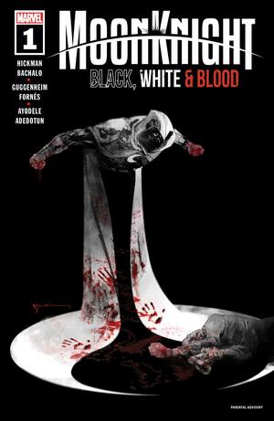 MoonKnight: Black, White & Blood #1 (of 4) by Jorge Fornés, Marcus Guggenheim, Jonathan Hickman, Chris Bachalo