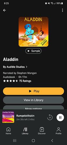 Aladdin by Audible Studios