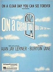 On a Clear Day You Can See Forever by Burton Lane, Alan Jay Lerner