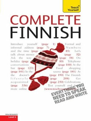 Complete Finnish: Teach Yourself (Complete Languages) by Terttu Leney