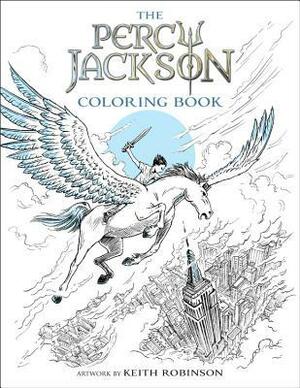 Percy Jackson and the Olympians The Percy Jackson Coloring Book by Rick Riordan
